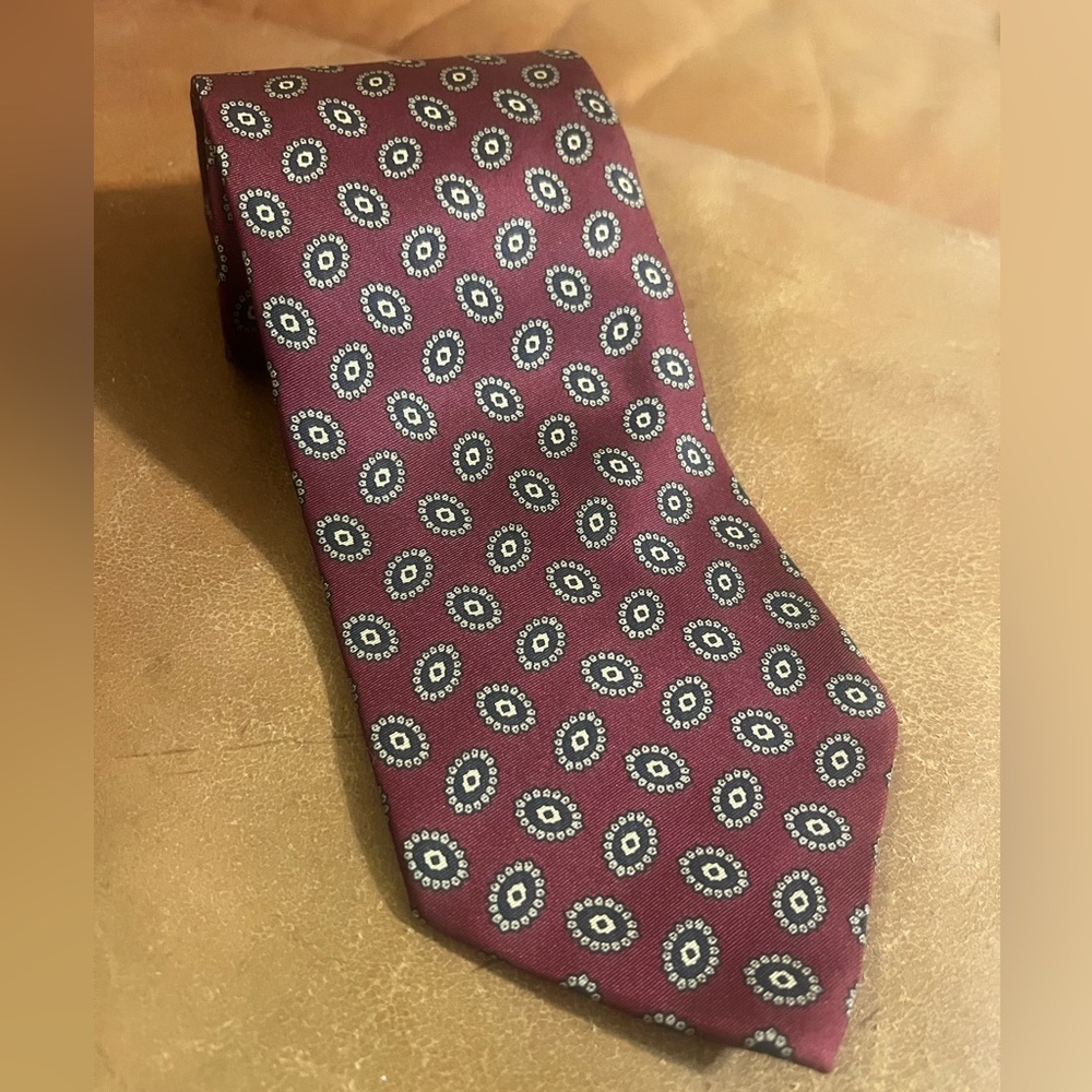 Fraser Thomson Vtg Silk Tie - Picture 3 of 6